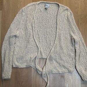 Chico's Women’s Cream Cardigan Size 3